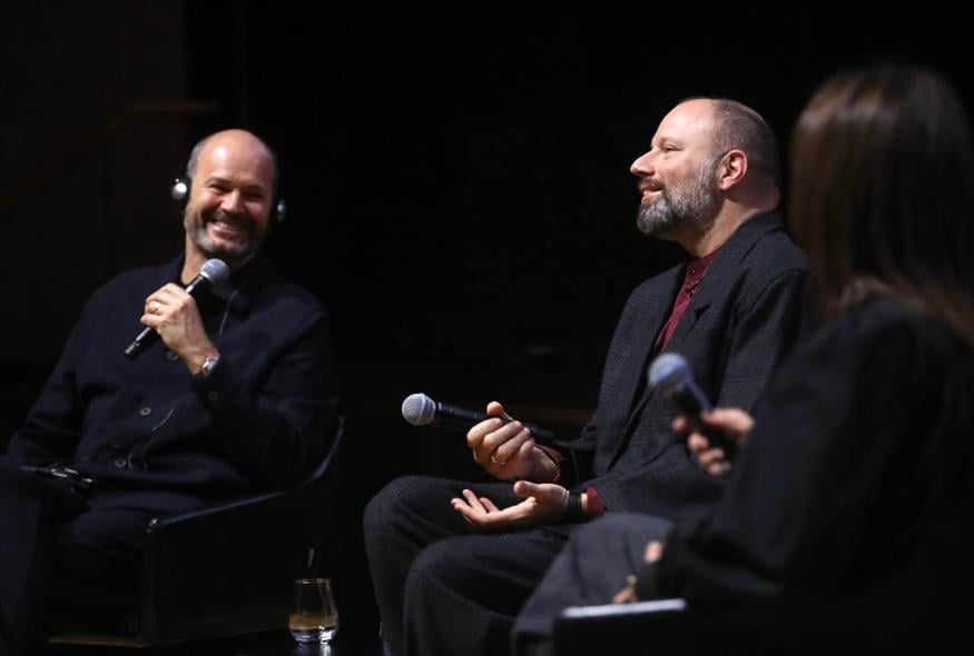 Michael Mack, Γιώργος Λάνθιμος και Αφροδίτη Παναγιωτάκου (Copyright: NDP)