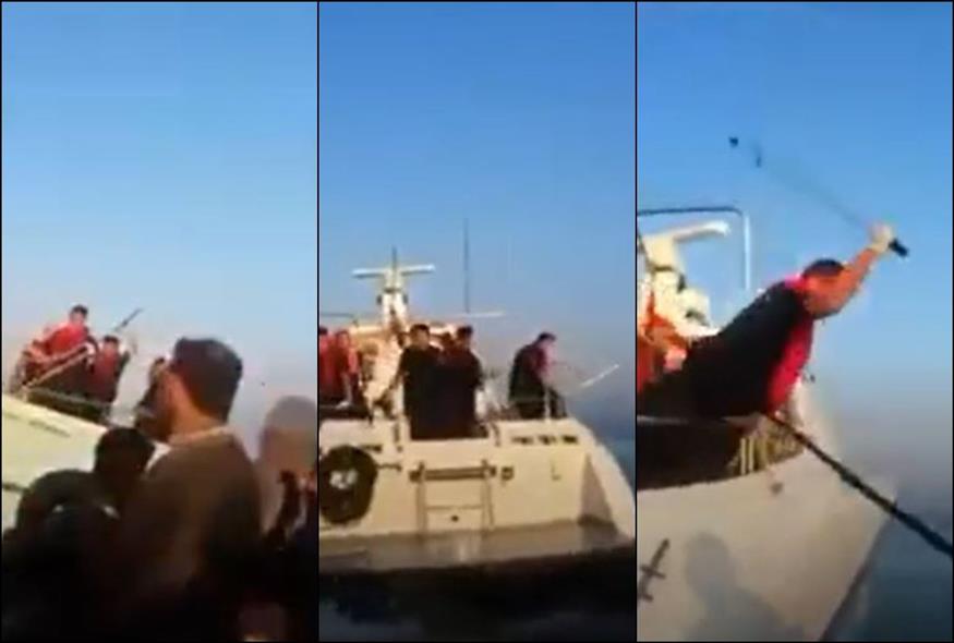 Βίντεο-ντοκουμέντο με την τουρκική ακτοφυλακή να προωθεί βίαια μετανάστες προς την Ελλάδα (Screenshots)