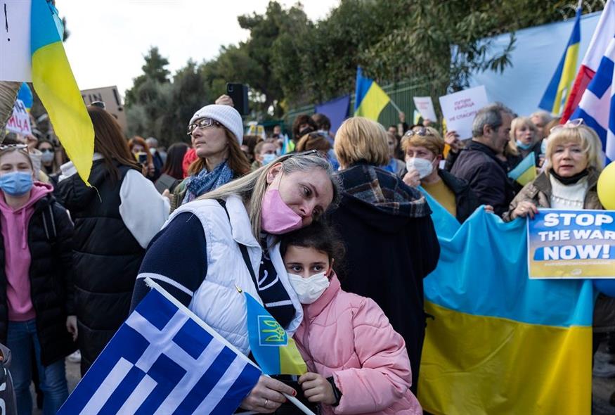 Ουκρανοί στην Ελλάδα (AP)