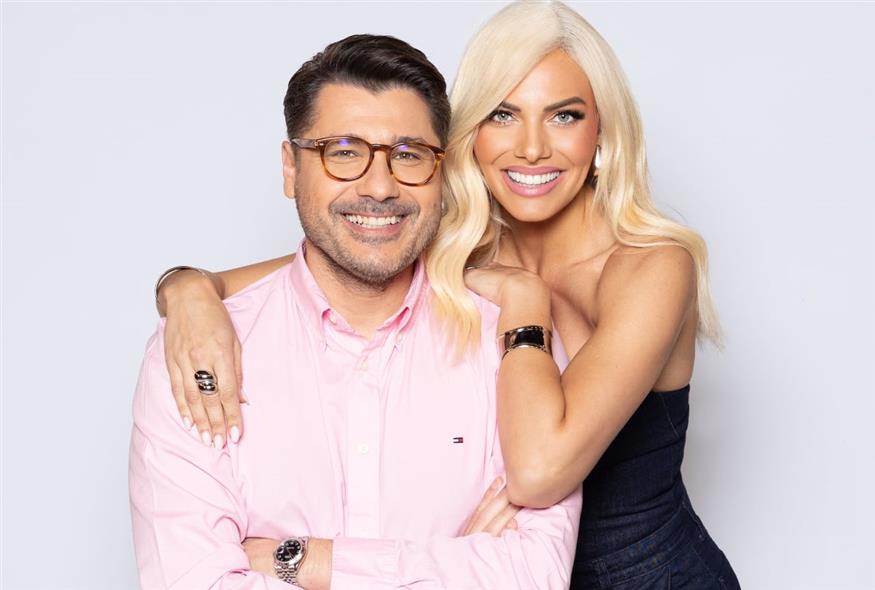 Λάμπρος Κωνσταντάρας και Ιωάννα Μαλέσκου (Copyright: OPEN)