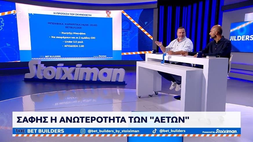 Bet Builders - Στοίχημα Bet Builders - Στοίχημα