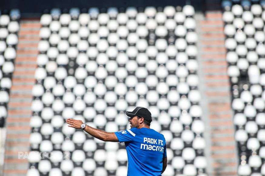 Ο Αμπέλ Φερέιρα αναζητά τη πρώτη του επίσημη νίκη ως προπονητής του ΠΑΟΚ (copyright: ΠΑΕ ΠΑΟΚ)