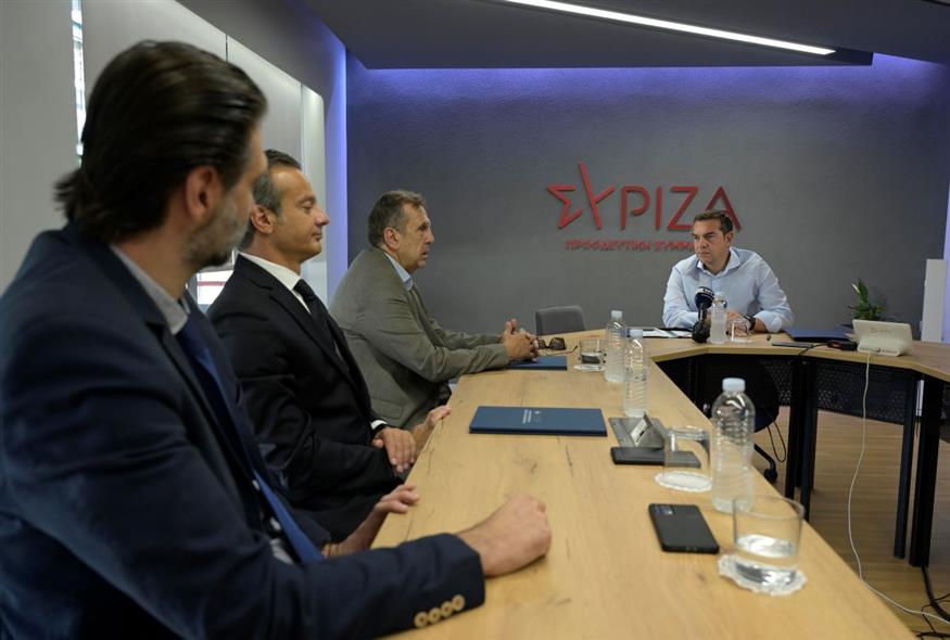 συνάντηση Αλέξη Τσίπρα με το προεδρείο του ΕΣΕΕ/γραφείο Τύπου ΣΥΡΙΖΑ