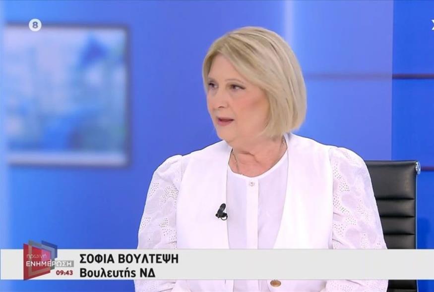 Η Βουλευτής της Νέας Δημοκρατίας, Σοφία Βούλτεψη (GLOMEX)