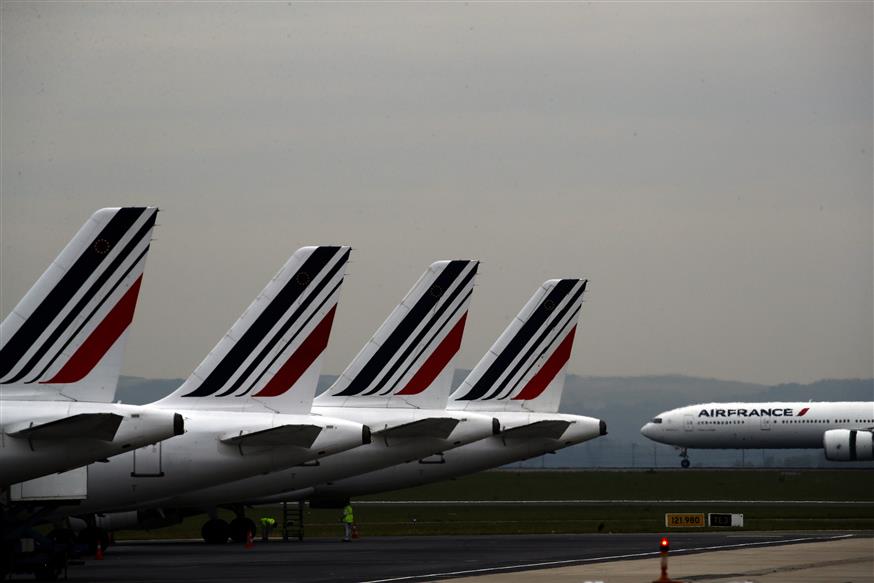 Αεροσκάφη της Air France(AP Photo/Christophe Ena, File)