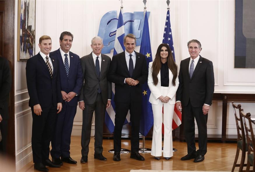 Ο Κυριάκος Μητσοτάκης με υπουργούς των ΗΠΑ (INTIME NEWS/ΖΑΧΟΣ ΓΙΩΡΓΟΣ)