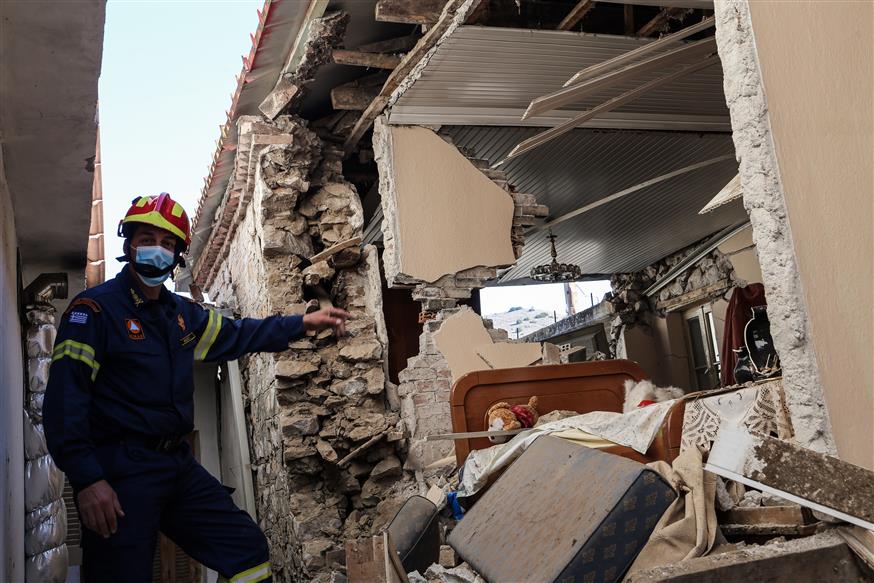 Σεισμός στην Ελασσόνα (copyright: Eurokinissi)