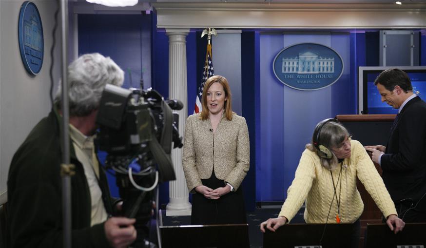 Η Τζεν Ψάκη στον Λευκό Οίκο επί Μπαράκ Ομπάμα/Copyright: AP Images