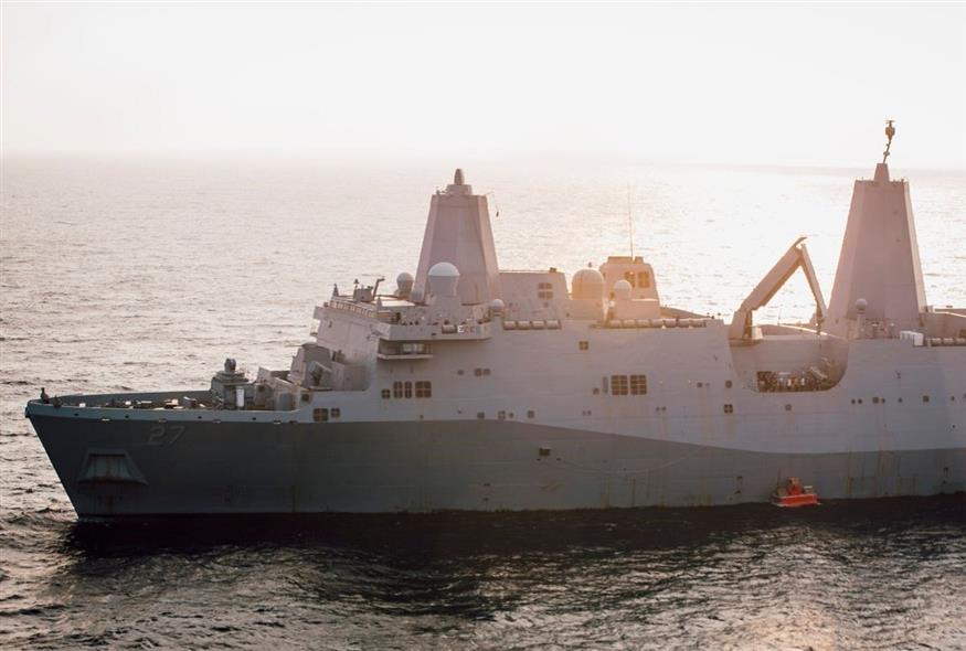 Αμερικανικό πολεμικό πλοίο στην Ερυθρά Θάλασσα (φωτογραφία αρχείου/ Associated Press)