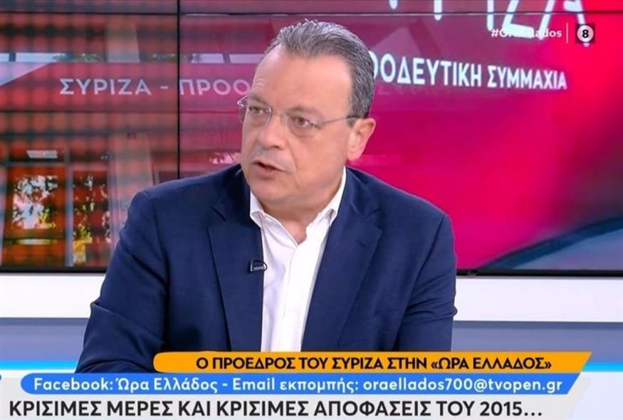 Ο Σωκράτης Φάμελλος στο OPEN (GLOMEX)