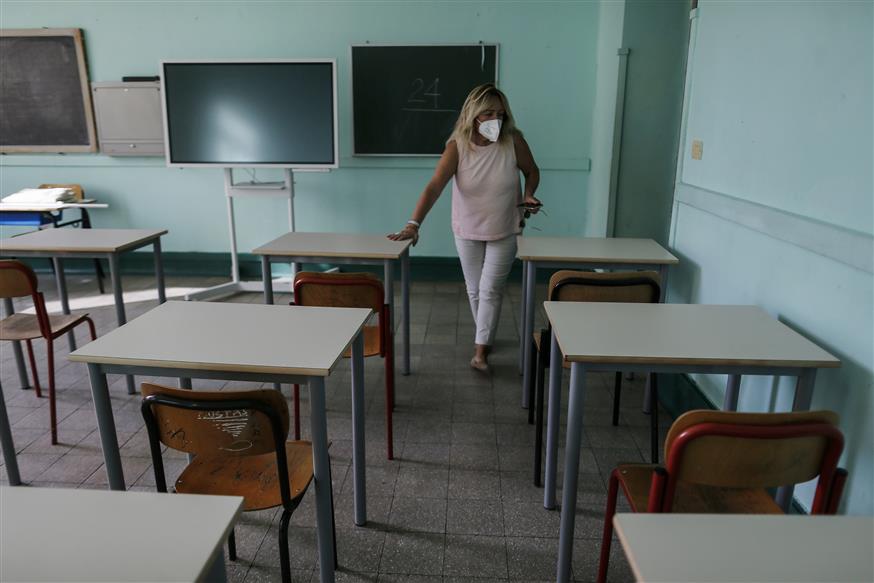 Άνοιγμα σχολείων στην Ιταλία εν μέσω κορονοϊού/Copyright: AP Images