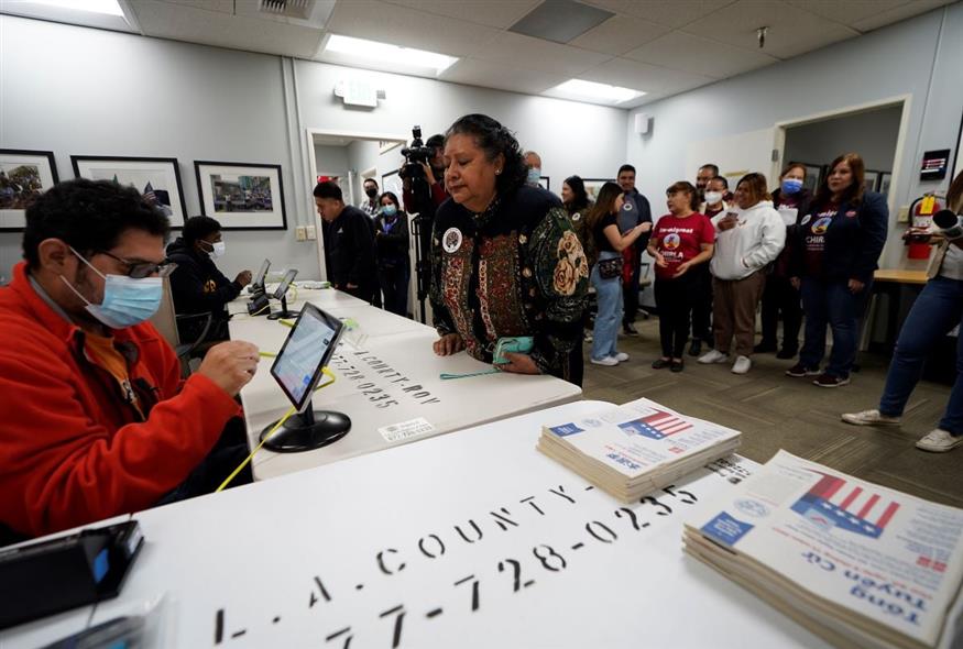 Ενδιάμεσες εκλογές στις ΗΠΑ (AP Photo)