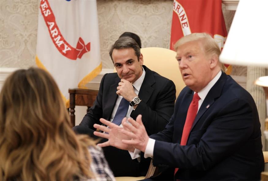 Μητσοτάκης- Τραμπ