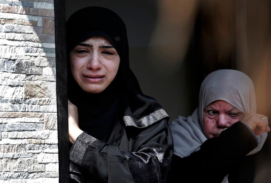 Πόνος και θλίψη στη Γάζα (AP Photo/Lefteris Pitarakis)
