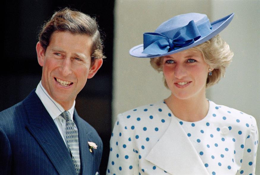 Πρίγκιπας Κάρολος και Νταϊάνα (Copyright: AP Photo, File)