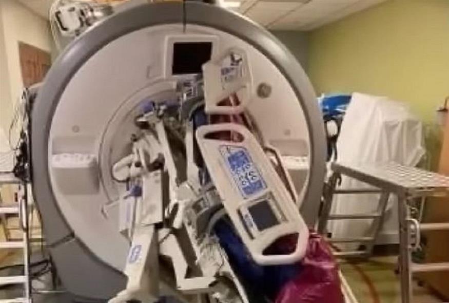 Φρικτό ατύχημα με μαγνητικό τομογράφο στις ΗΠΑ (Video Capture)