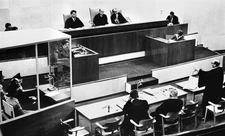 Στη δίκη του Άιχμαν ακούστηκε το όνομα του Γκρίνσπαν. /copyright Ap Photos