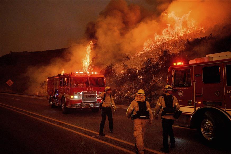 Φωτιές στην Καλιφόρνια/(AP Photo/Noah Berger)