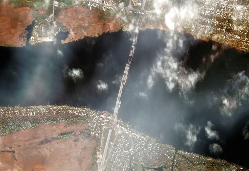 Δορυφορικές εικόνες από MAXAR