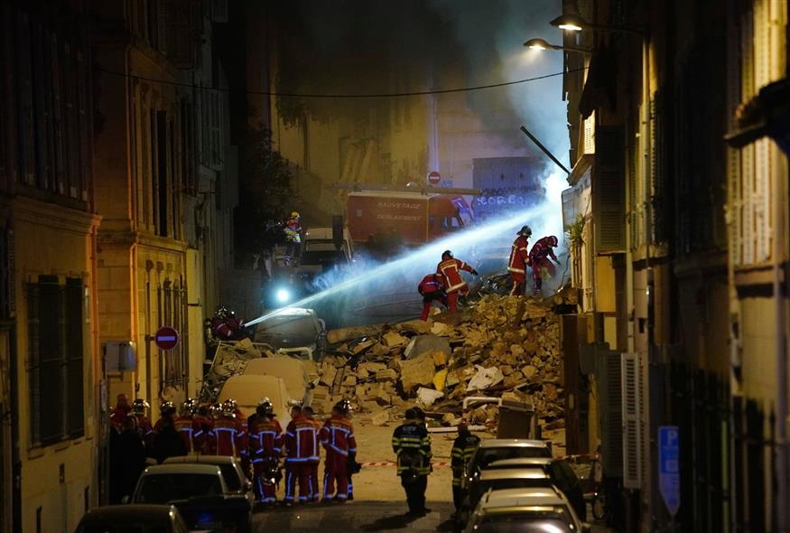 Μασσαλία: Δύο τα κτίρια που κατέρρευσαν/ AP