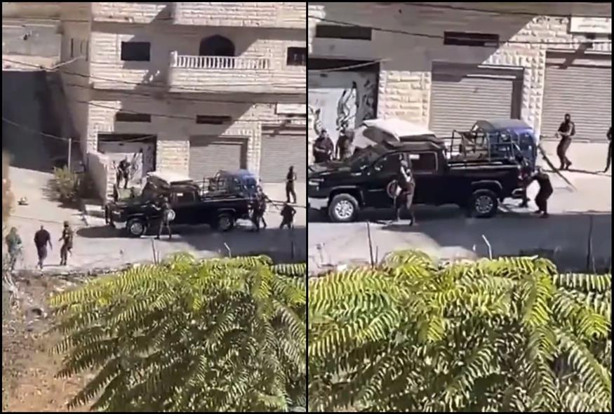 Επίθεση στο κομβόι που μετέφερε τον Μαχμούντ Αμπάς (Screenshots/X)