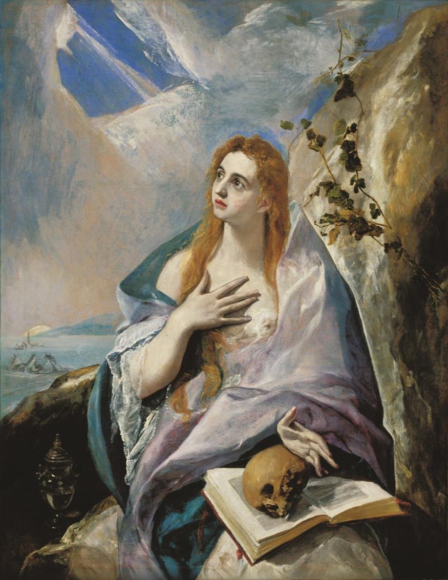 The Penitent Mary Magdalene El Greco (Domenikos Theotokopoulos)