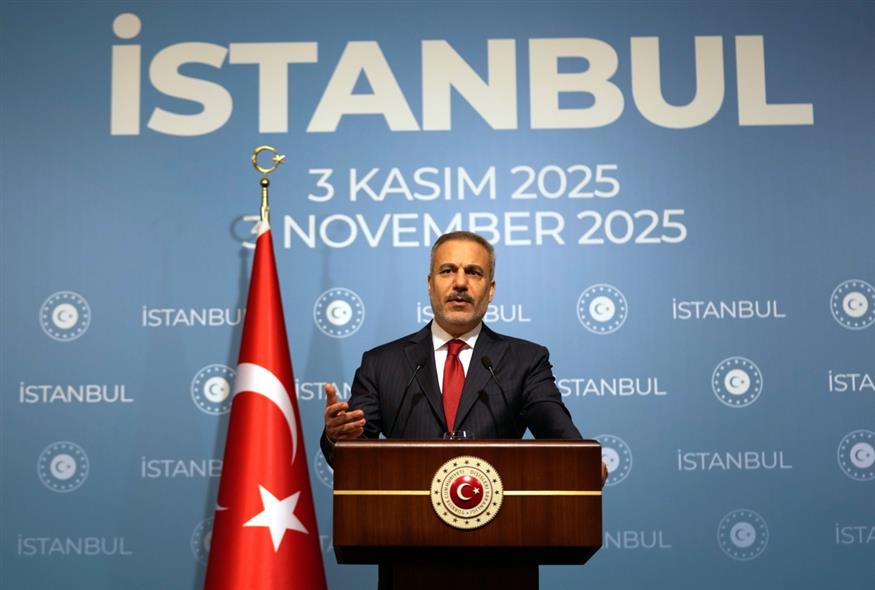 Ο Τούρκος υπουργός Εξωτερικών, Χακάν Φιντάν (ΑP)