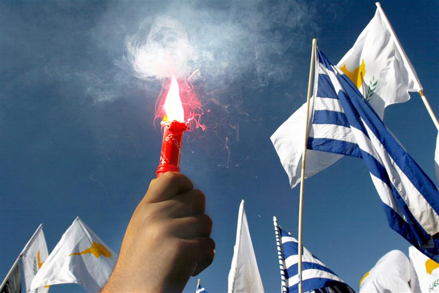 Ελλάδα - Κύπρος (AP Photo/Petros Karadjias)