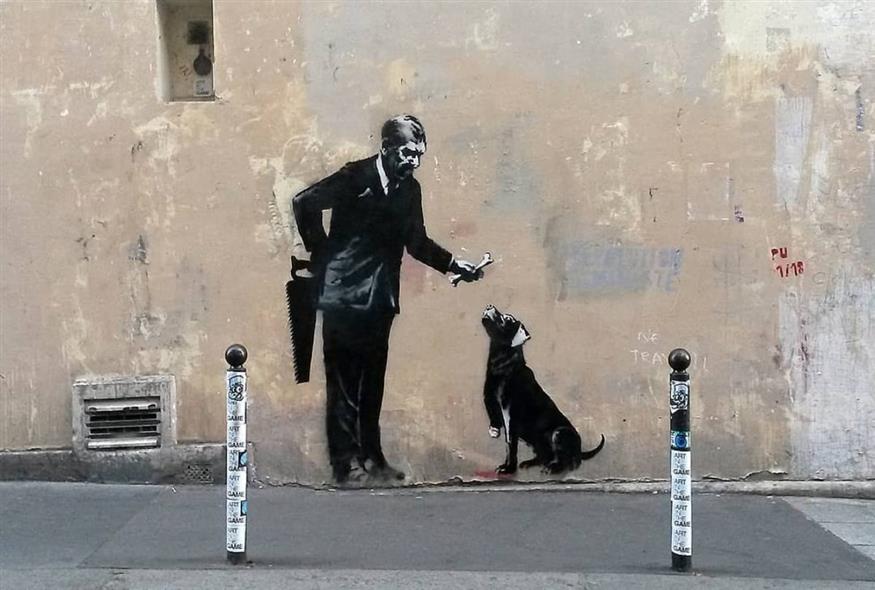 Banksy (Copyright:Instagram)