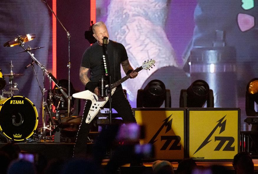 James Hetfield (Copyright: Amy Harris/Invision/AP)