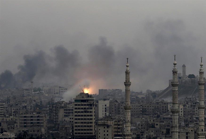 Εκρήξεις στο Χαλέπι της Συρίας (φωτογραφία αρχείου / Associated Press)