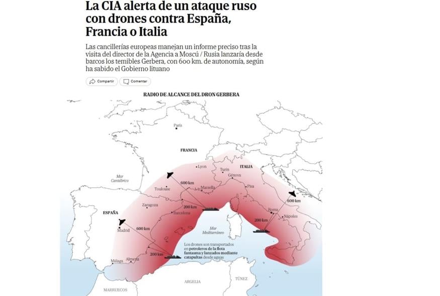 Το δημοσίευμα της El Mundo Το δημοσίευμα της El Mundo