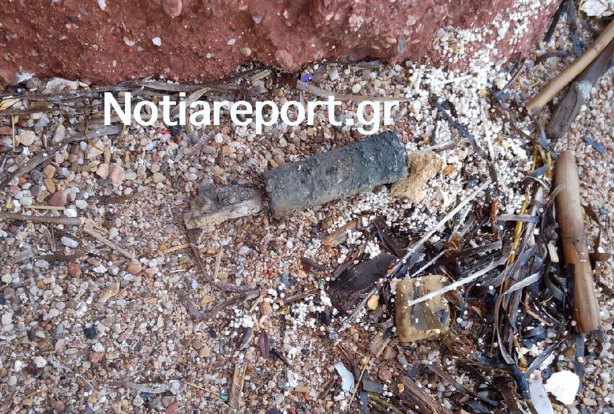 Χειροβομβίδα Β’ Παγκοσμίου Πολέμου ξεβράστηκε στο Καβούρι (notiareport.gr)