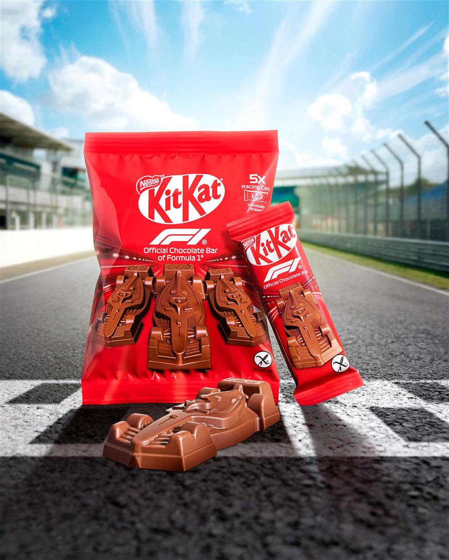 Η KitKat ενώνει τις δυνάμεις της με την Formula 1