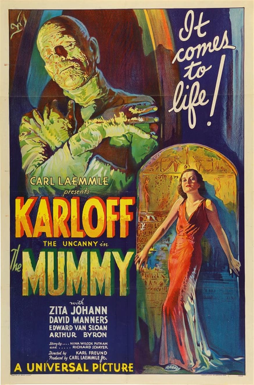 Η αφίσα «The Mummy» (Οίκος Sotheby's)