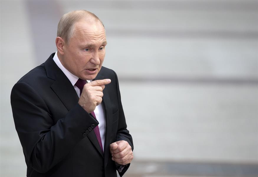 Ο Ρώσος πρόεδρος (AP Photo/Alexander Zemlianichenko)