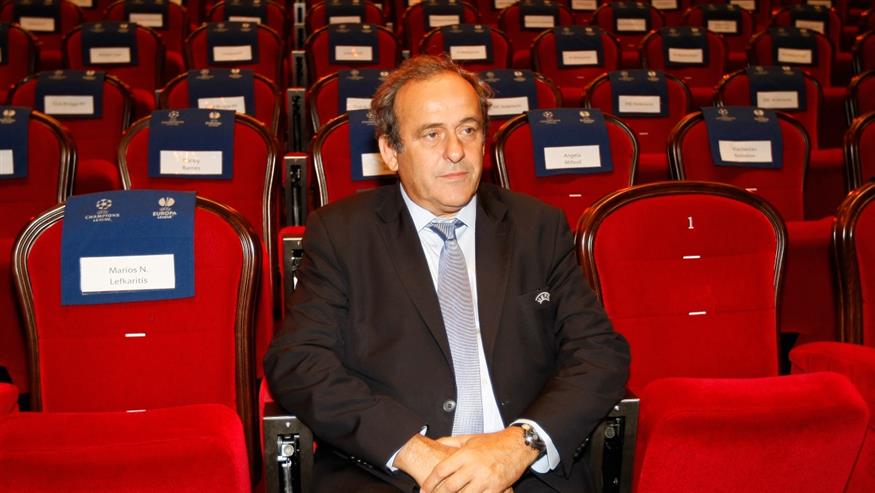 Ο πρώην πρόεδρος της UEFA Μισέλ Πλατινί δήλωσε αθώος (AP)