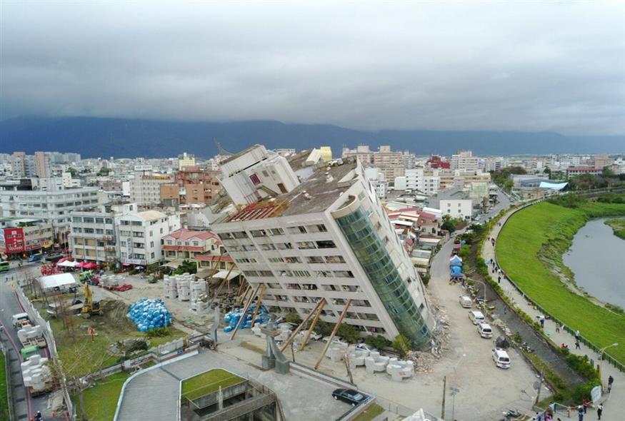 Φωτογραφικό υλικό από το αρχείο του σεισμού μεγέθους 6,4 το Φεβρουάριο του 2018