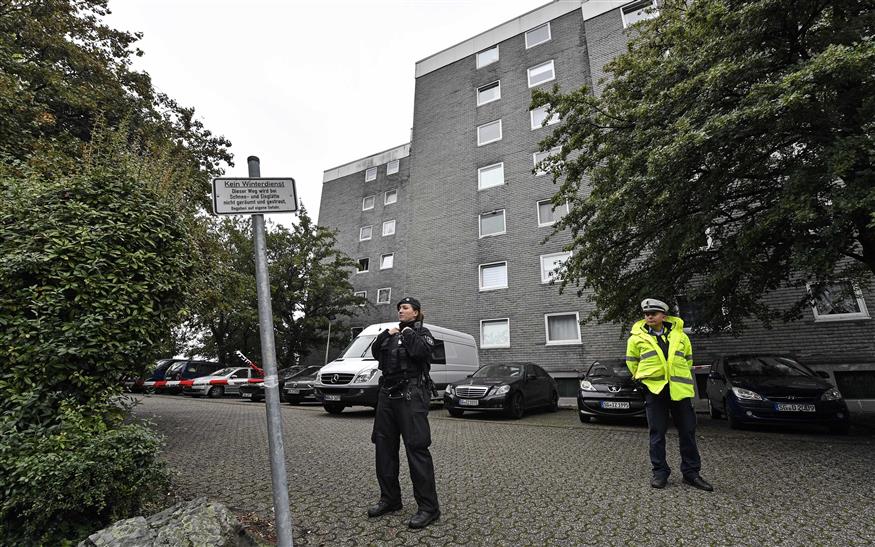 Το κτίριο όπου η σύγχρονη «Μήδεια» σκότωσε τα πέντε παιδιά της (AP Photo/Martin Meissner)