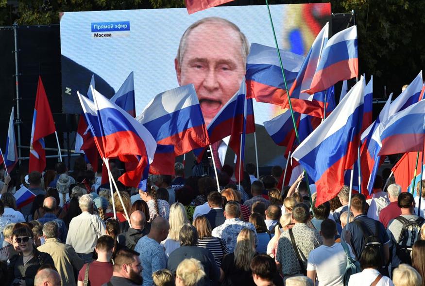 Ομιλία του Βλαντιμίρ Πούτιν/AP Photos