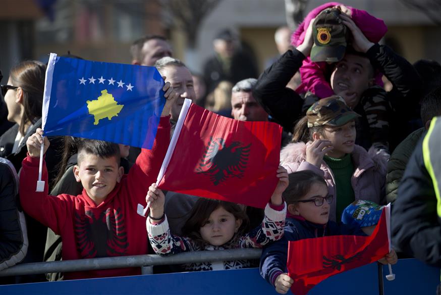 Κόσοβο-Σερβία/(AP Photo/Visar Kryeziu)
