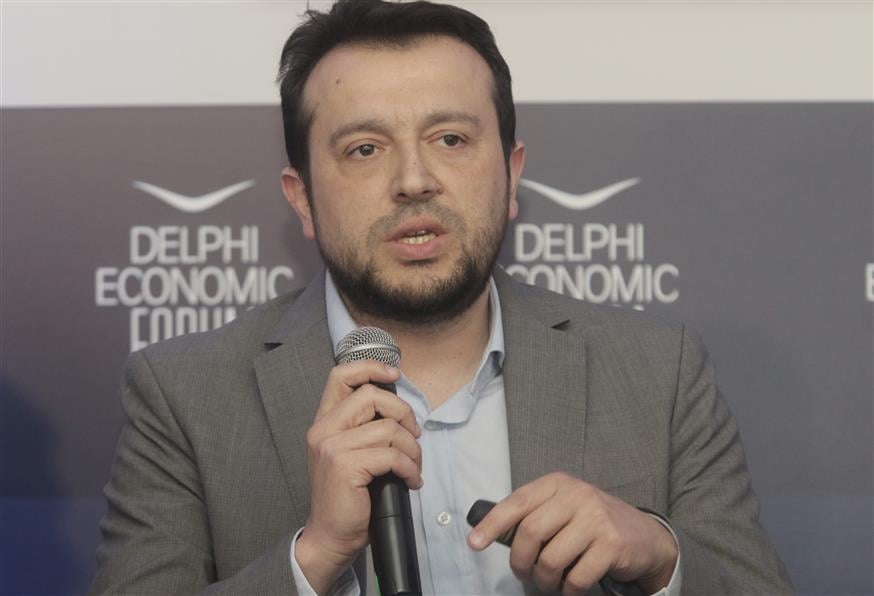 Ο υπουργός Ψηφιακής Πολιτικής στο Οικονομικό Φόρουμ Δελφών (Eurokinissi)