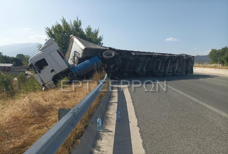 Σέρρες τροχαίο/ ΕΡΤ