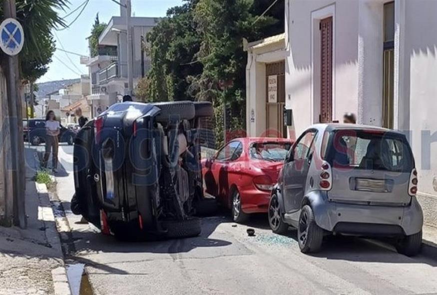 Τροχαίο στο Κορωπί (mesogianews.gr)