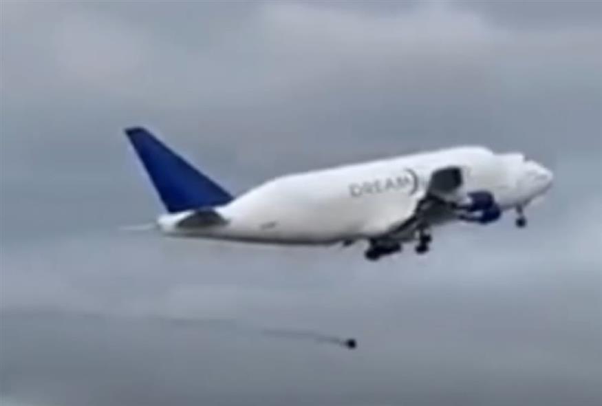Το 747 κατά τη διάρκεια της απογείωσης/youtube