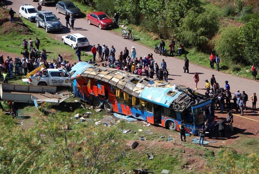 Πολύνεκρο δυστύχημα με λεωφορείο στο Περού (φωτογραφία αρχείου / Associated Press)