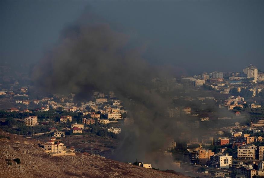 Νέο ισραηλινό χτύπημα στον Λίβανο (AP Photo/Hussein Malla)