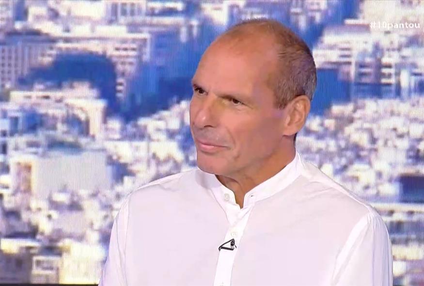 Ο Γιάνης Βαρουφάκης στο OPEN / video capture