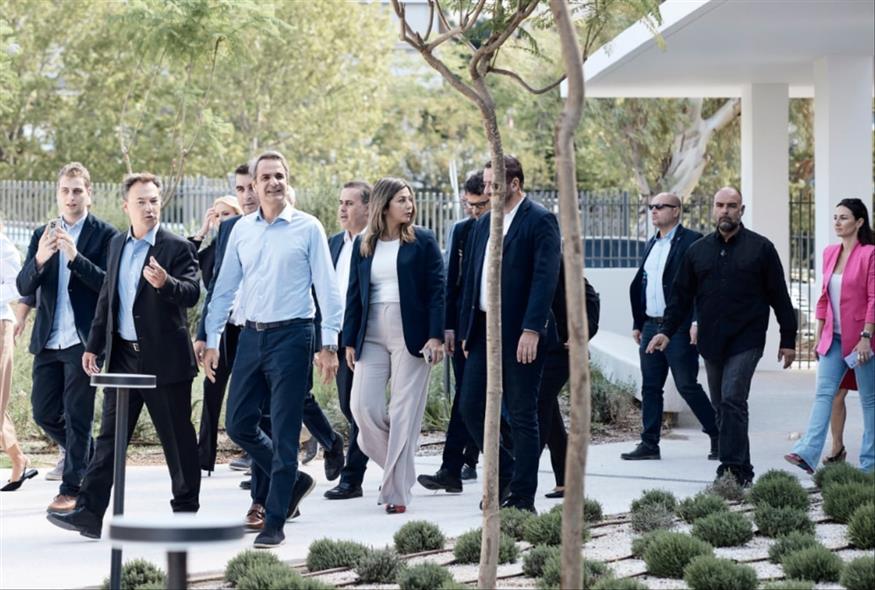 Επίσκεψη Μητσοτάκη στο Ελληνικό/Γραφείο Τύπου του Πρωθυπουργού