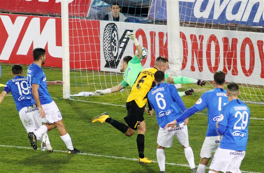 Το γκολ του Κρίστιτσιτς που έδωσε τη νίκη στην «Ένωση» (Copyrights: Intime)